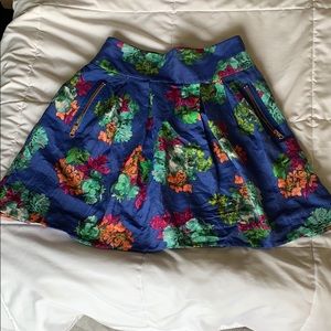 Maeve floral skirt